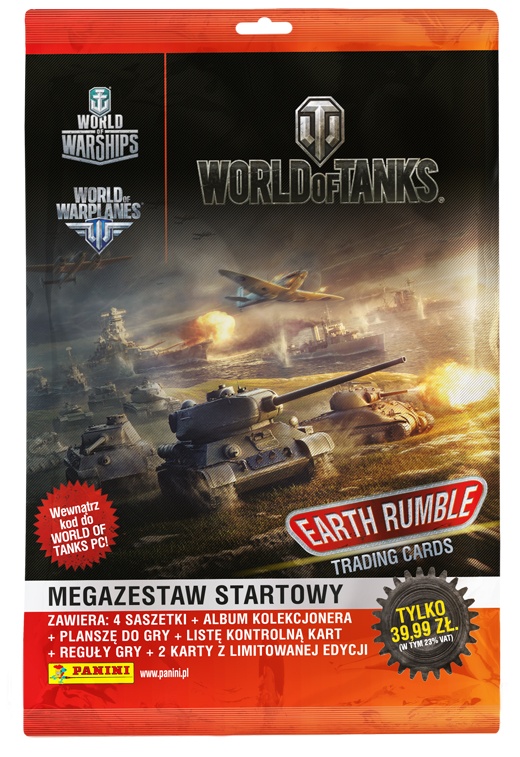 Купить WORLD OF TANKS EARTH RUMBLE Стартовый набор Панини: отзывы, фото, характеристики в интерне-магазине Aredi.ru