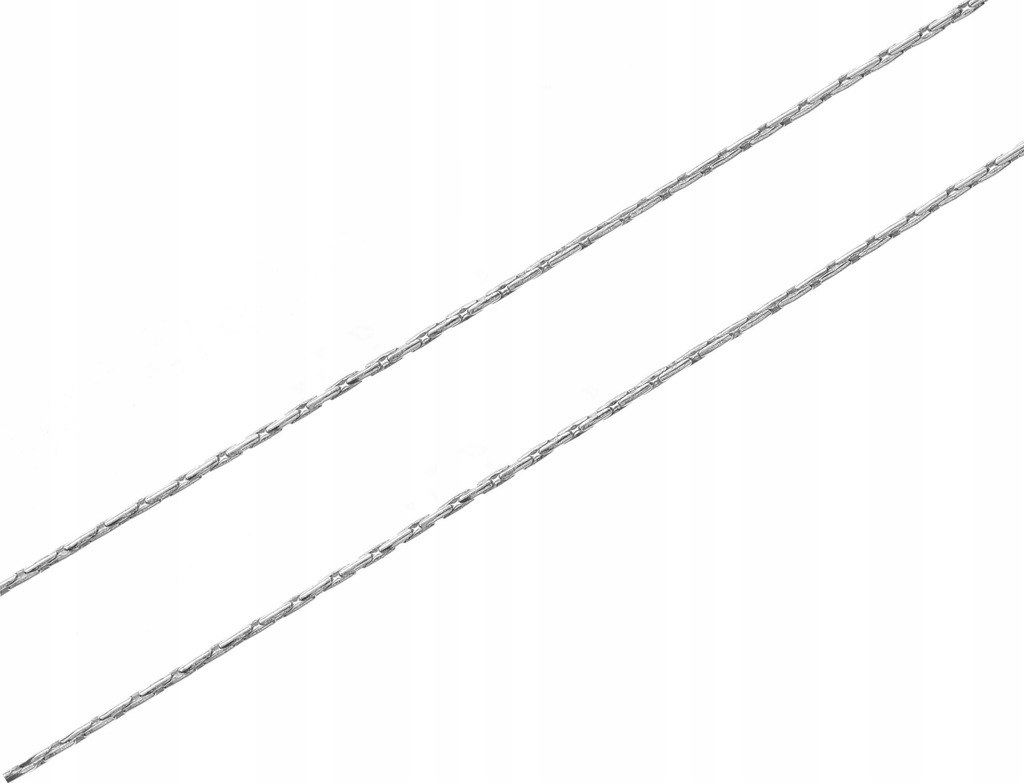 Łańcuszek Srebrny CARDANO DIAMENTOWANE 40 cm