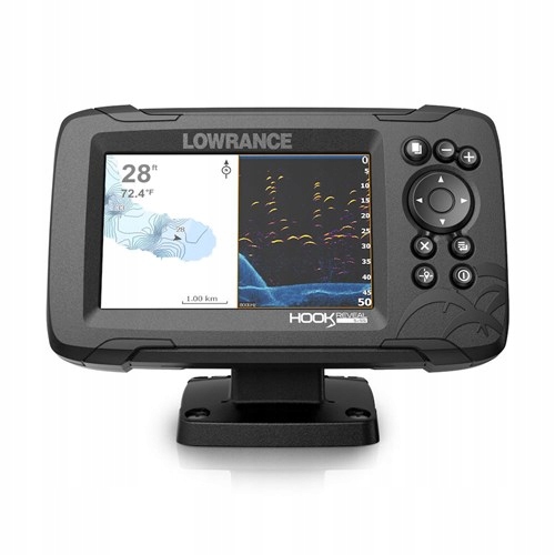 ECHOSONDA HOOK LOWRANCE GPS REVEAL 5 HDI 2020
