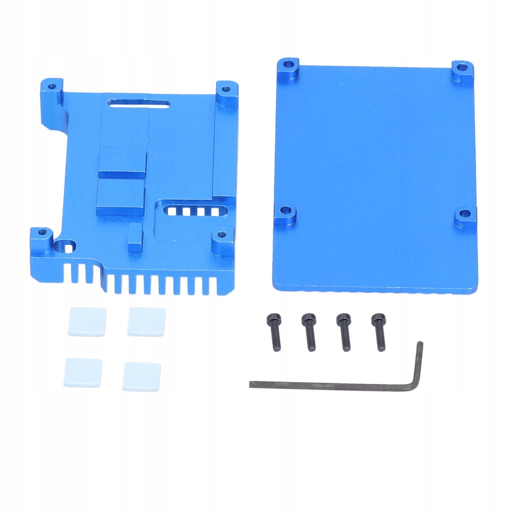 OBUDOWA JUSTPI DO Raspberry Pi 4 B ALUMINIOWA