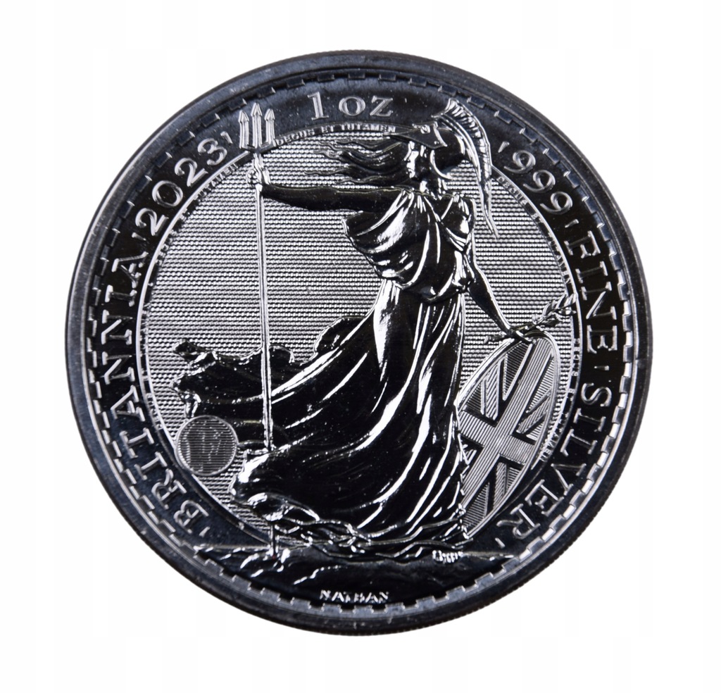 1 oz 2023 Britannia srebrna moneta uszkodzona [7]