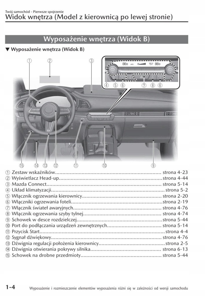 Mazda CX30 CX30 +Radio Instrukcja Obsługi 9128735399