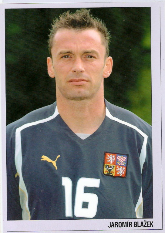 Czech Footbal Team Jaromir Blaźek