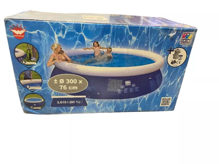 BASEN DMUCHANY HAPPY PEOPLE 300 X 76 CM