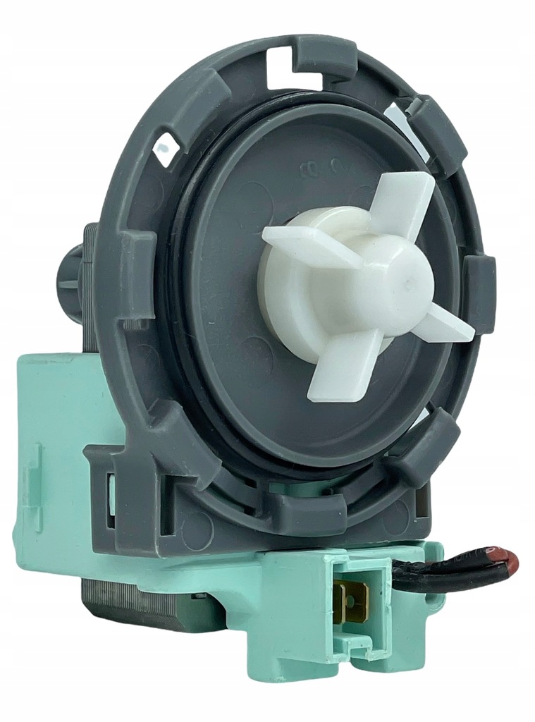 Silnik pompy pralki Beko 8 zatrzasków WM WMD