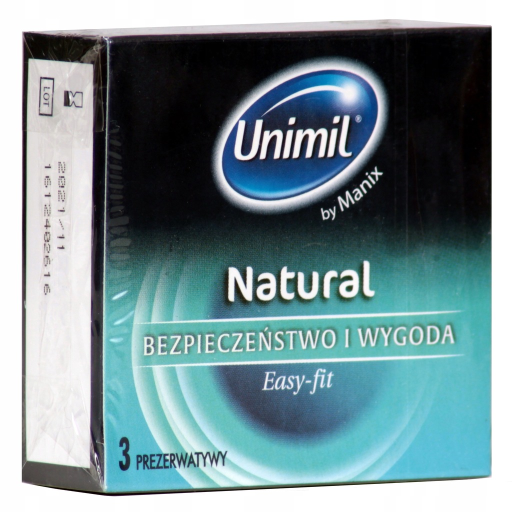 Unimil Natural 3 prezerwatywy