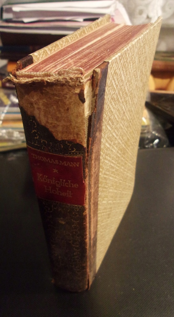 Thomas Mann Königliche Hoheit 1909 - 1 wydanie