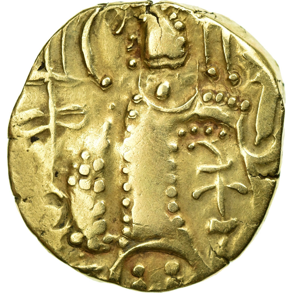 Moneta, India, Stater, EF(40-45), Złoto