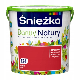 Śnieżka Barwy Natury - Farba do wnętrz kolory 2,5L