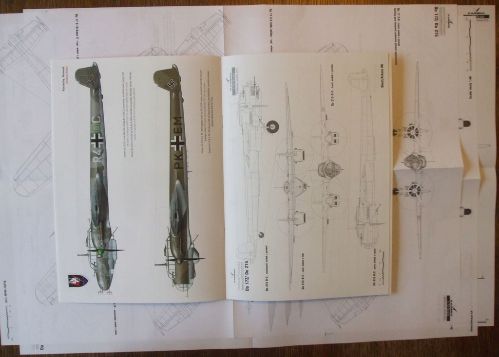 Купить Dornier Do 17/Do 215 - Кагеро Чертежи: отзывы, фото, характеристики в интерне-магазине Aredi.ru