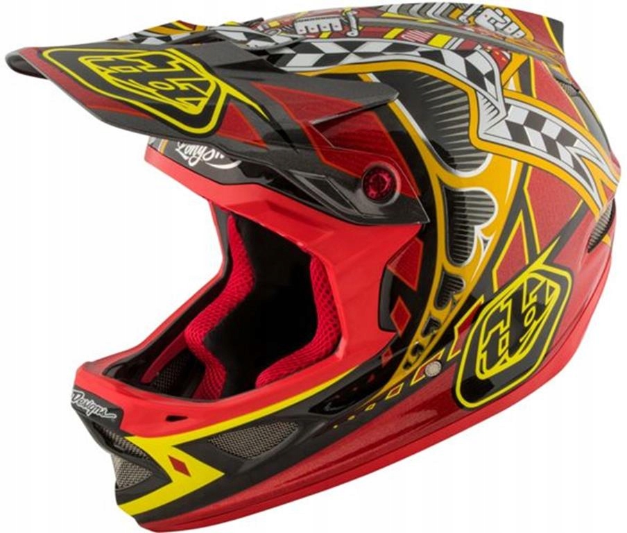 Kask TLD D3 LONGSHOT CARBON MIPS HELMET M RED 2017