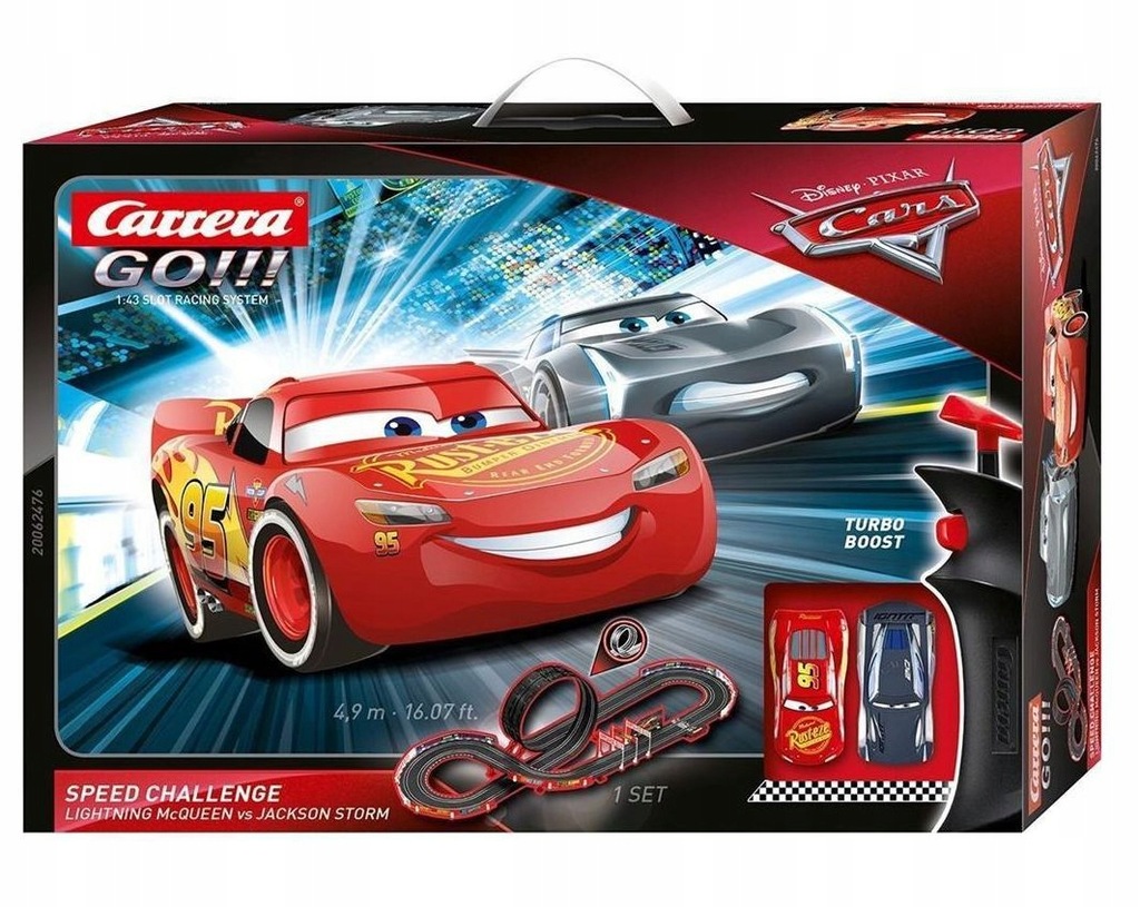 CARRERA GO!!! - DISNEY PIXAR CARS SPEED CHALLANGE