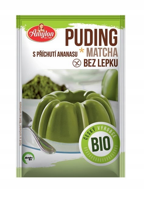 BUDYŃ Z HERBATĄ MATCHA SMAK ANANAS BEZGLUTENOWY