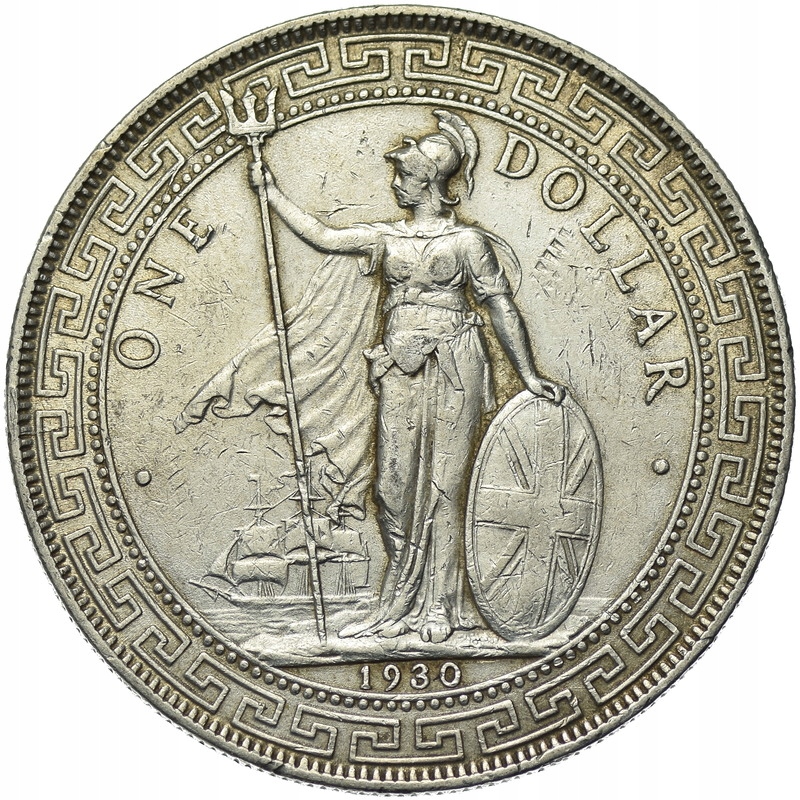 Wielka Brytania, 1 trade dolar, 1930, Brytyjski dolar towarowy