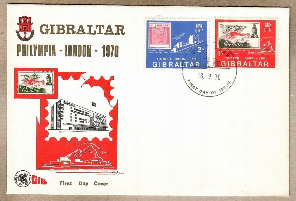 Gibraltar, M 241-42, zn. na zn,
