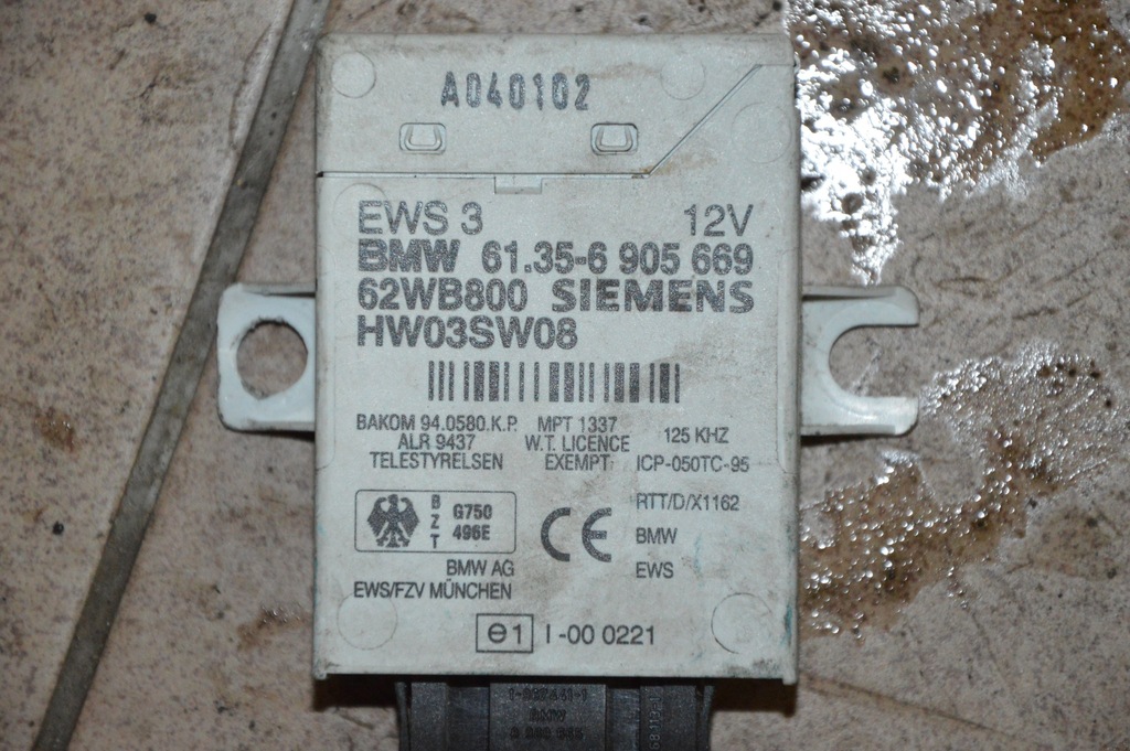EWS Immobilizer BMW E46 61.35-6905669