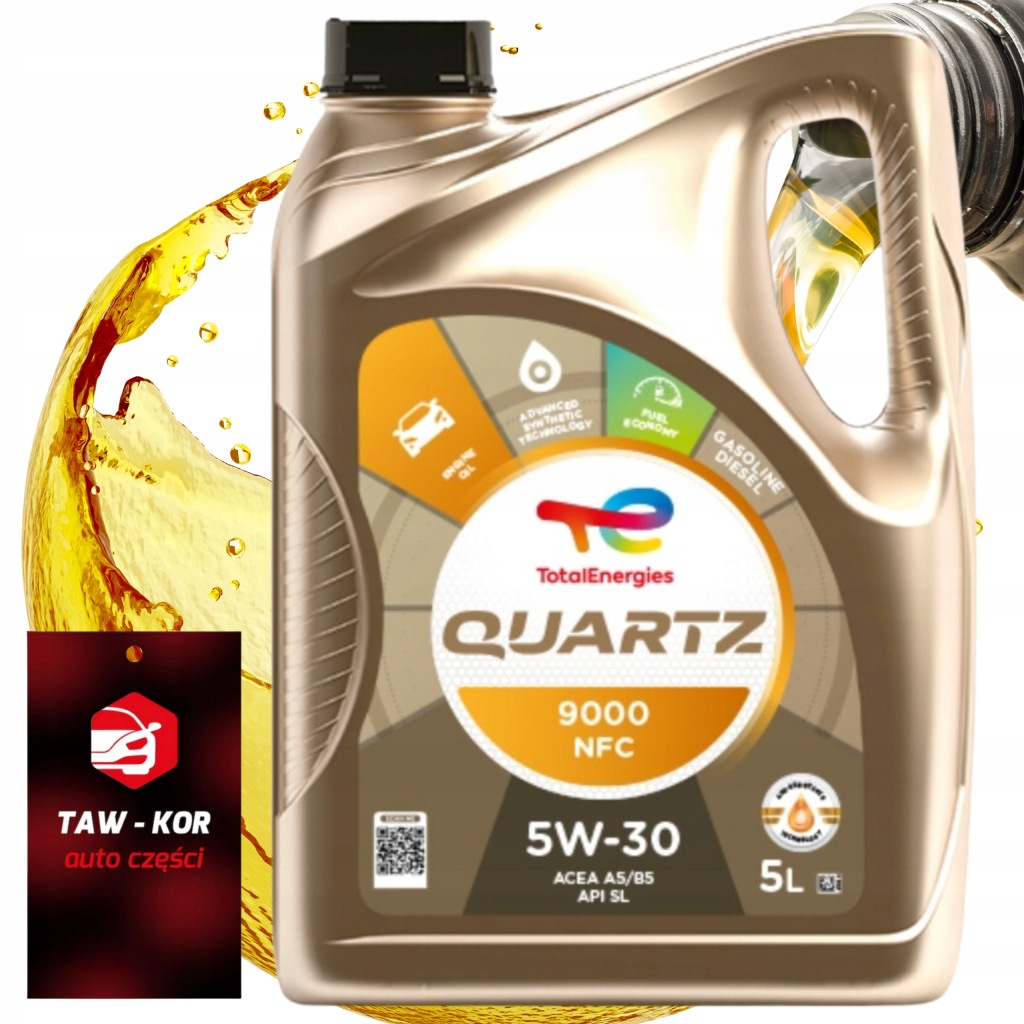 OLEJ TOTAL 5W30 INEO NFC 9000 5L SYNTETYCZNY FORD VOLVO RENAULT FIAT VOLVO