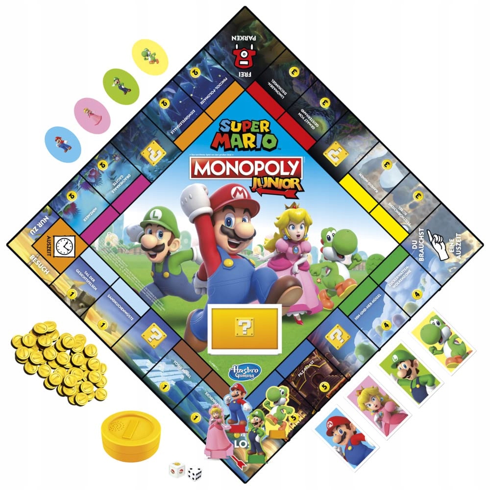 Hasbro Monopoly Junior Super Mario Edition gra