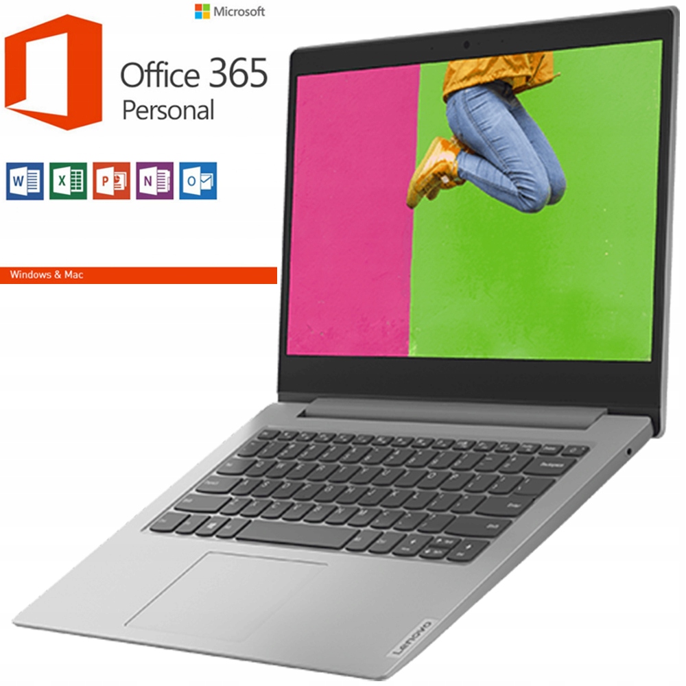 Купить Lenovo SLIM 1 A6 2x2,4 4 ГБ 128SSD W10 + OFFICE 365: отзывы, фото, характеристики в интерне-магазине Aredi.ru