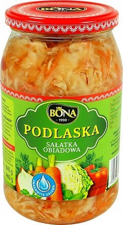 Sałatka Podlaska 840g BONA OBIADOWA