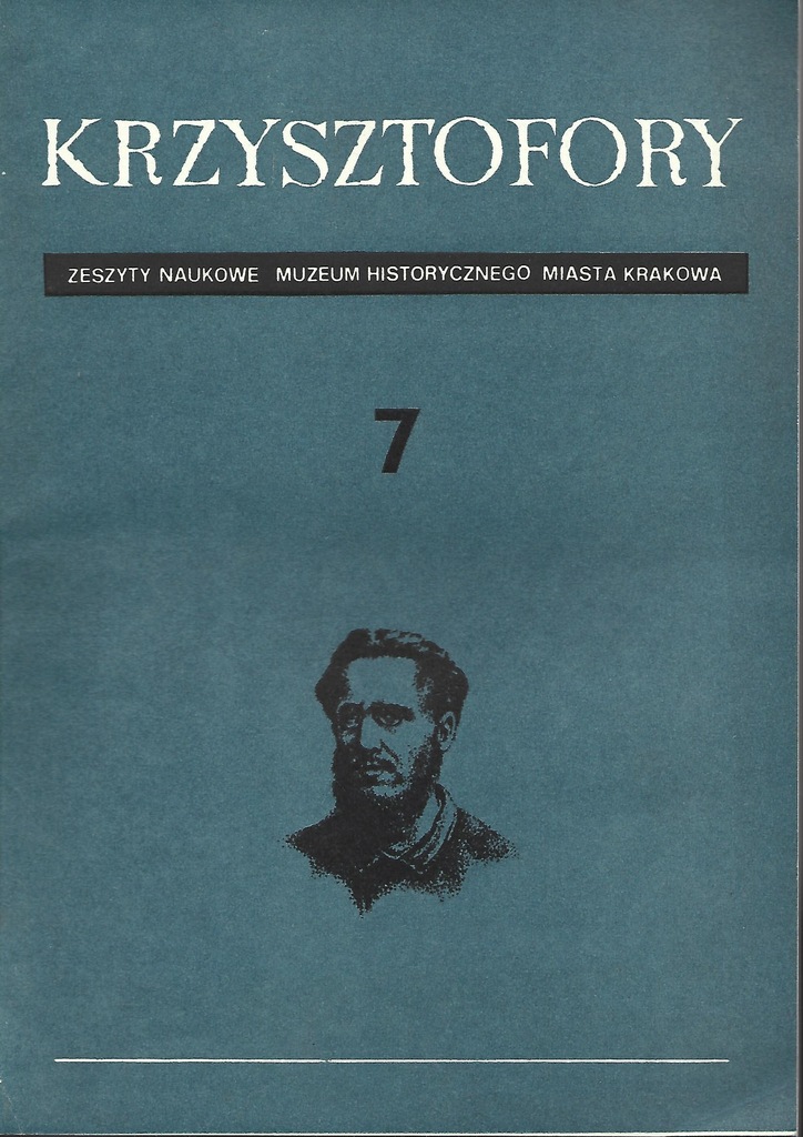 KRZYSZTOFORY ZESZYT NR. 7 ---------------- SPIS