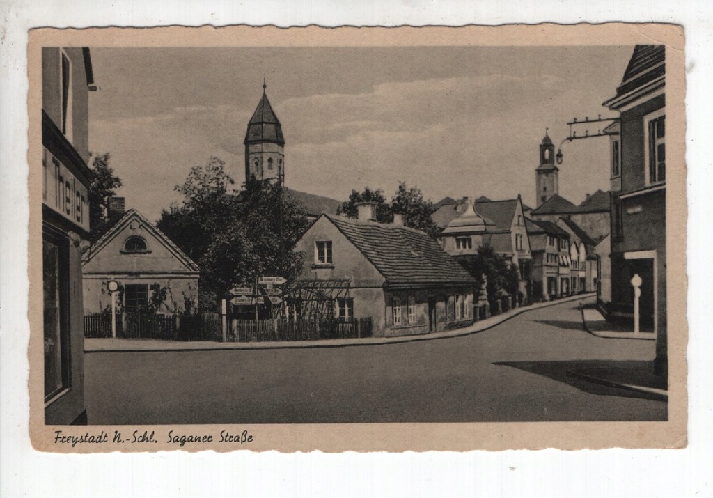 Kożuchów, Freystadt N.-Schl., Saganer strasse, -672