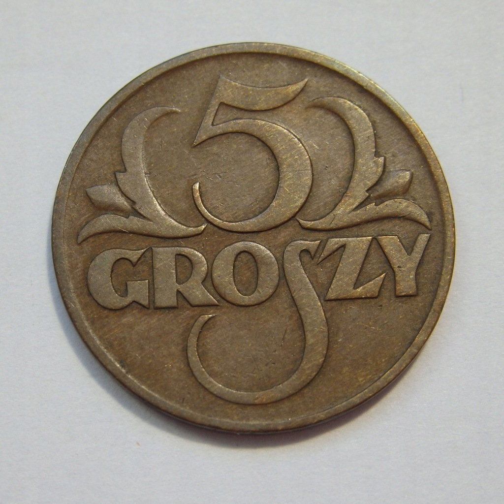 5 Groszy II RP 1931r. X4732