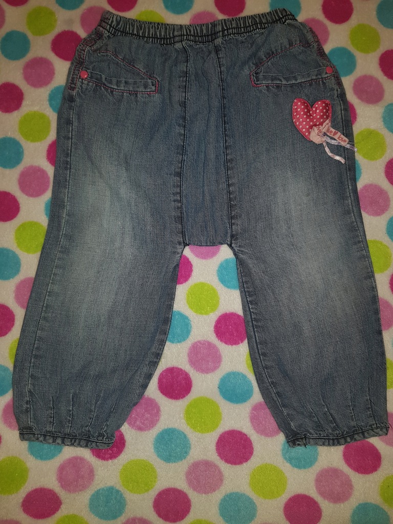 Spodnie "Jeans" BAGGY ZIP ZAP 12-18 m