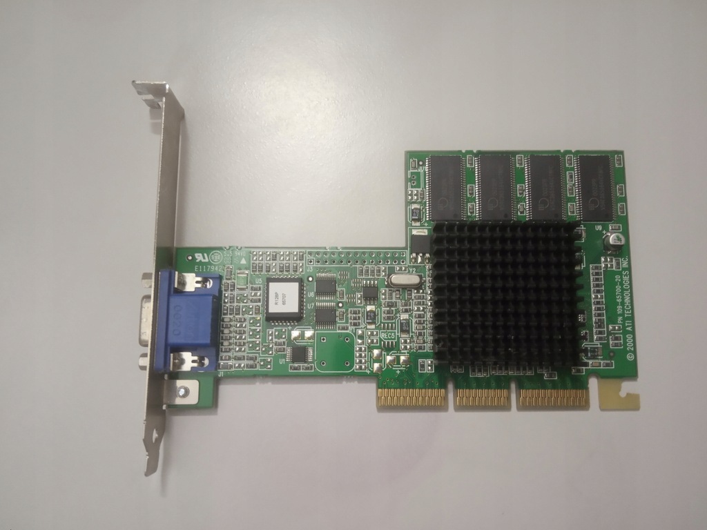K. graficzna Rage Fury Pro / Xpert 2000 Pro AGP