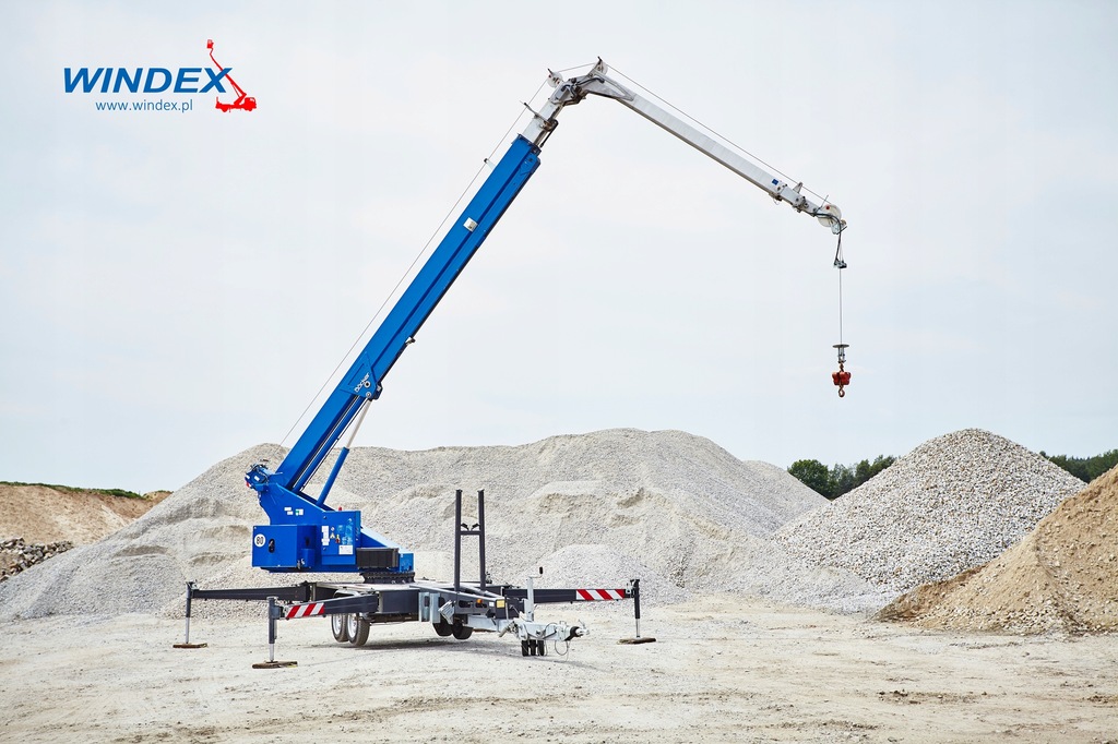 Żuraw ciesielsko-dekarski Böcker AHK30/1600 Windex