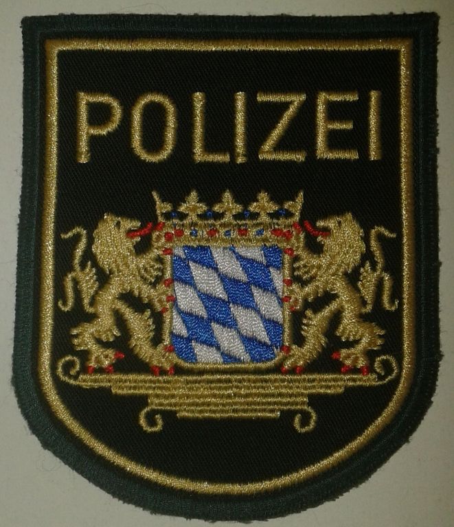 Naszywka - Policja - Niemcy - Bawaria