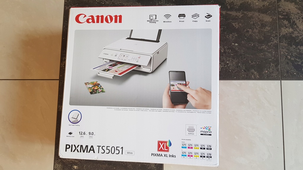 canon ts5051 white