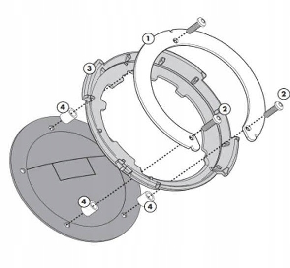 KAPPA MOCOWANIE TANKLOCK na bak SUZUKI DL 650 7922442852