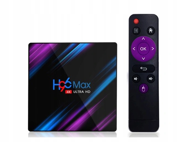 Odtwarzacz multimedialny H96 MAX H 96 MAX 64 GB