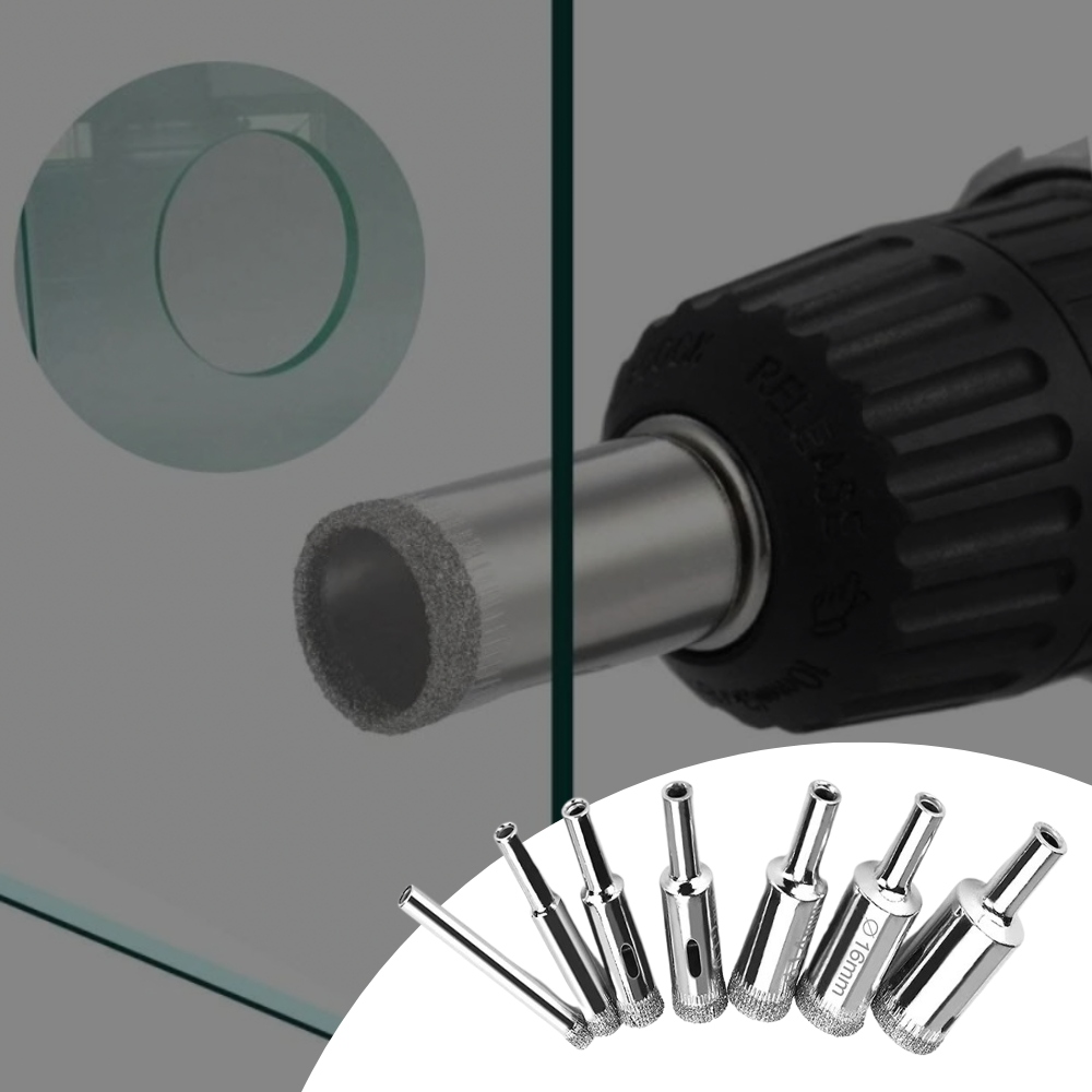 Купить АЛМАЗНЫЕ КОРОНКИ ДЛЯ СТЕКЛЯННОЙ ПЛИТКИ 5-70ММ: отзывы, фото и ...