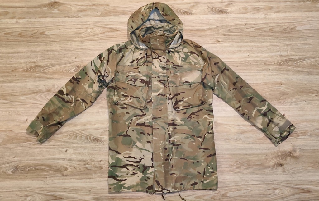 Brytyjska Kurtka Parka Mvp Gore-tex Mtp 190/96 przeciwdeszczowa