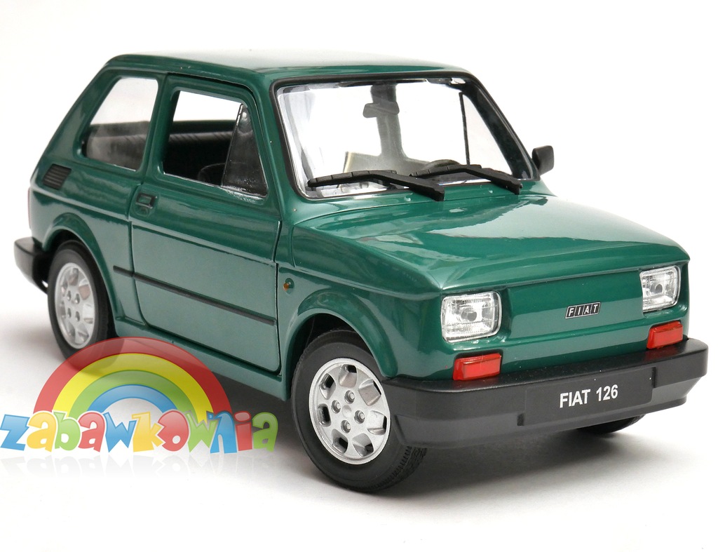 Fiat 126p maluch maluszek kaszlak PRL 121 zielony