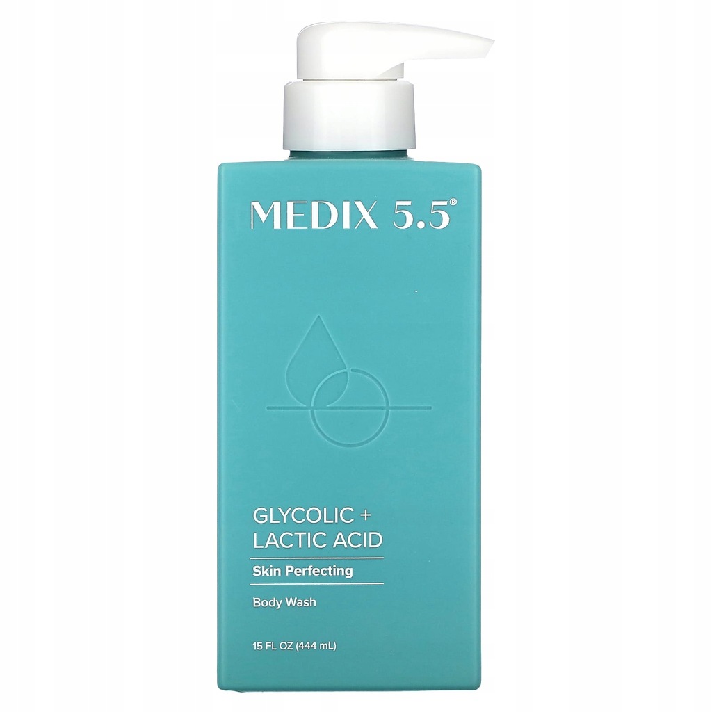 Medix 5.5, Skin Perfecting Body Wash, Glycolic + Lactic Acid , 15 fl oz (44