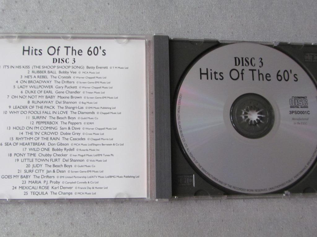 Hits Of The 60's vol.3, The Beach Boys i inni...CD