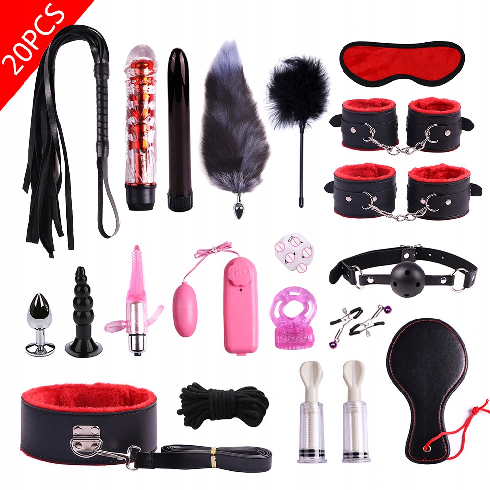 Porno Sex zabawki BDSM zestaw Bondage zestawy - 14247843265 - oficjalne  archiwum Allegro