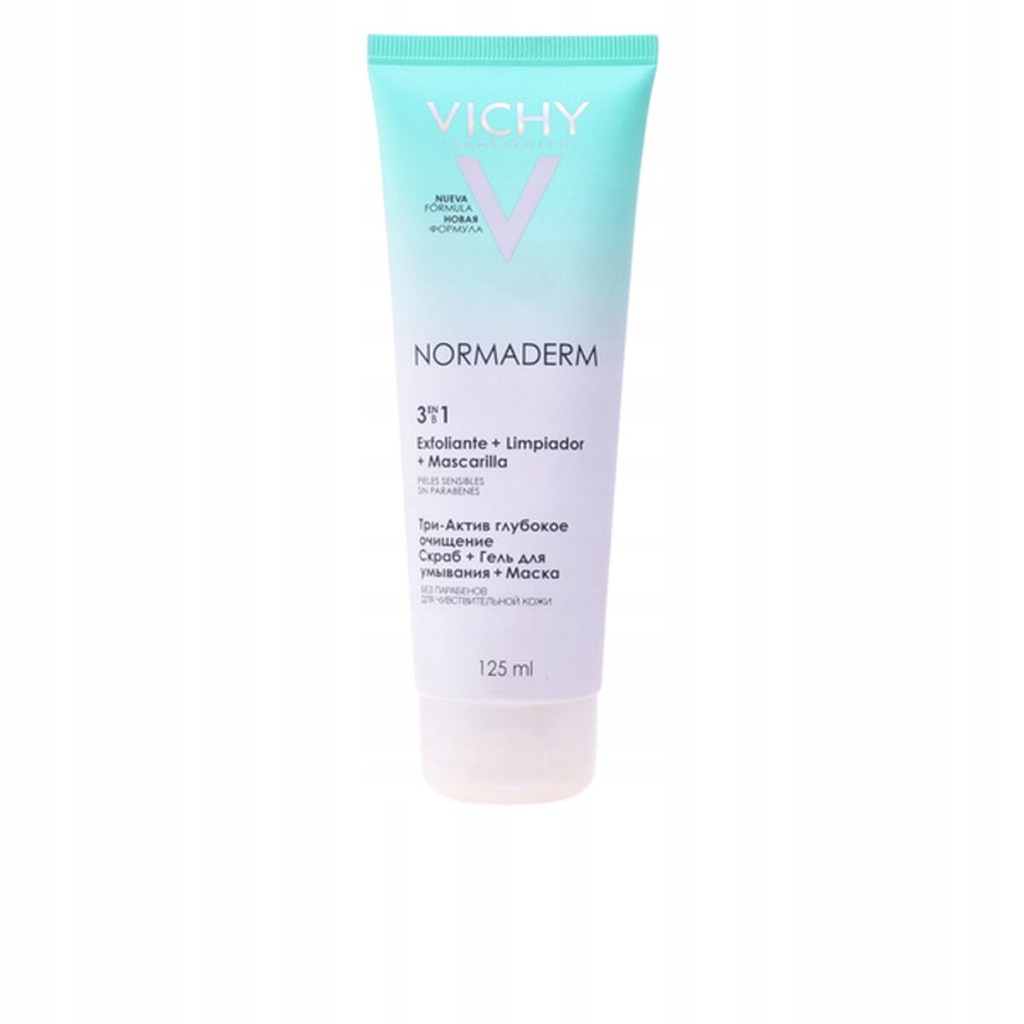 Peeling do Twarzy 3-w-1 NORMADERM Vichy (125 ml
