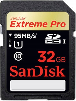 TANIO! KARTA SANDISK 32GB SDHC EXTREME PRO 95MB/S