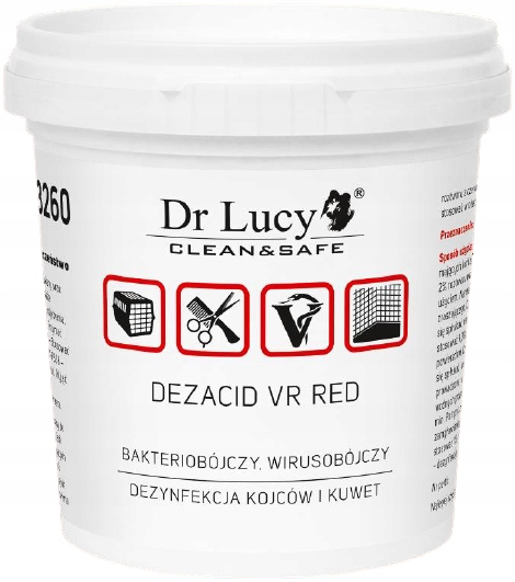 DR LUCY Preparat bakterio-, wiruso- i grzybobójczy w proszku 150g