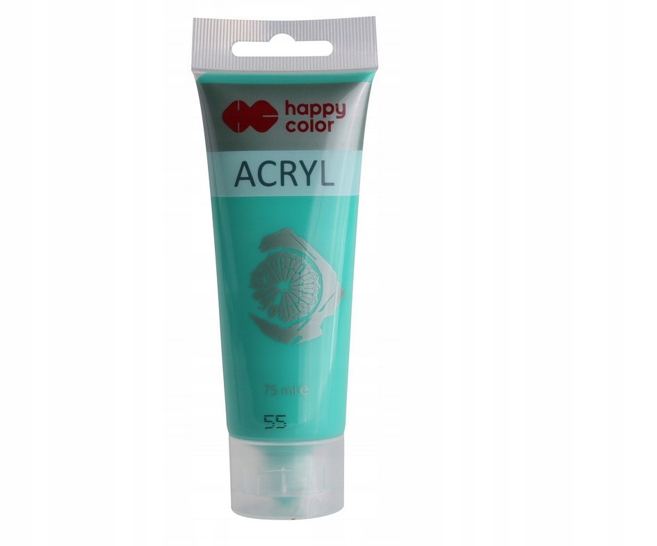 Farby akrylowe Happy Color 1 szt 75 ml Szmaragdowy