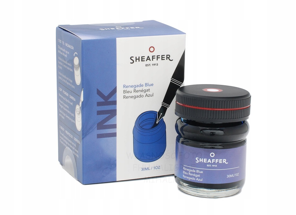 ATRAMENT 30ML. NIEBIESKI (RENEGADE BLUE) SHEAFFER