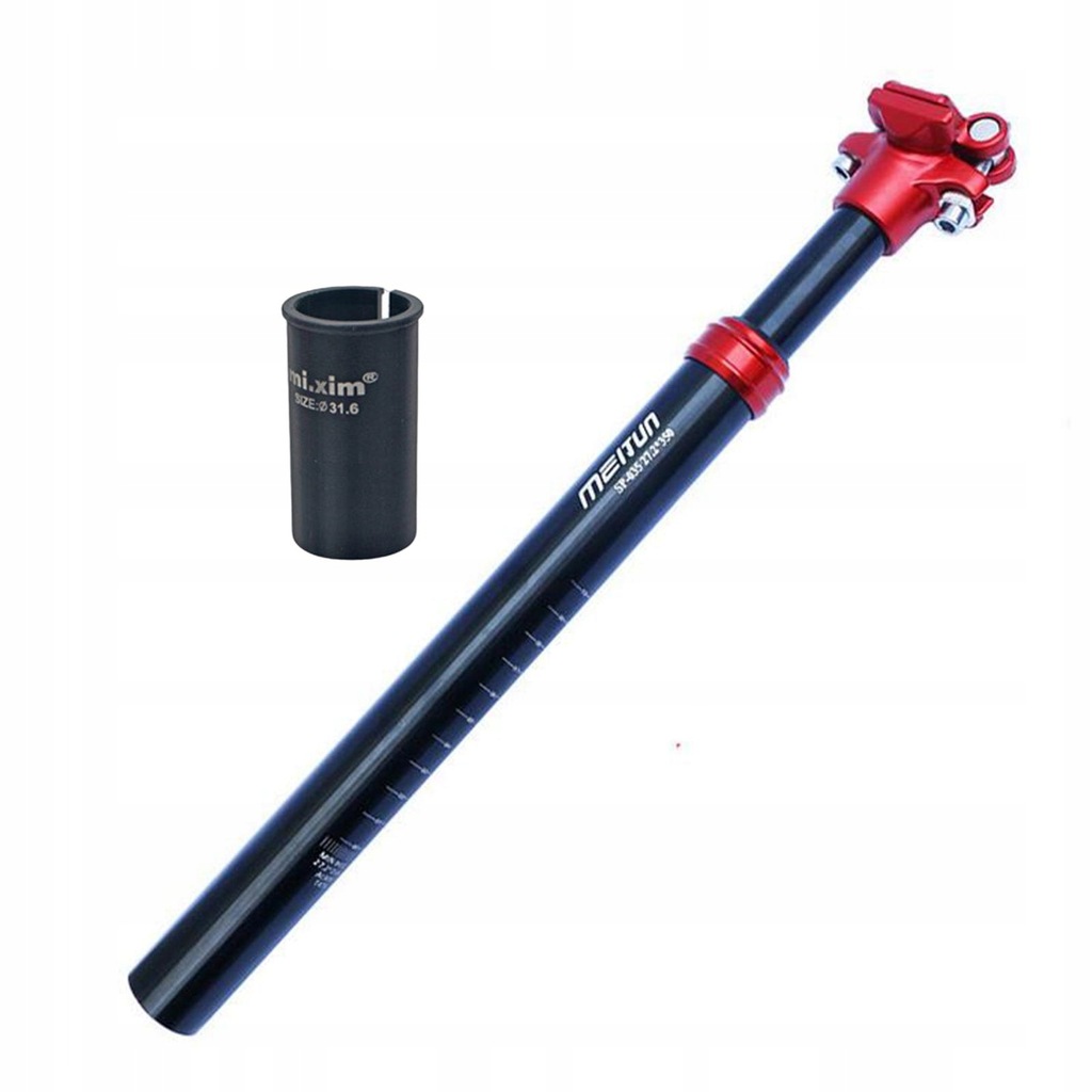 Lightweight Bike Seat Post, Saddle Tube Pole, Cycling with 31.6 Sleeve