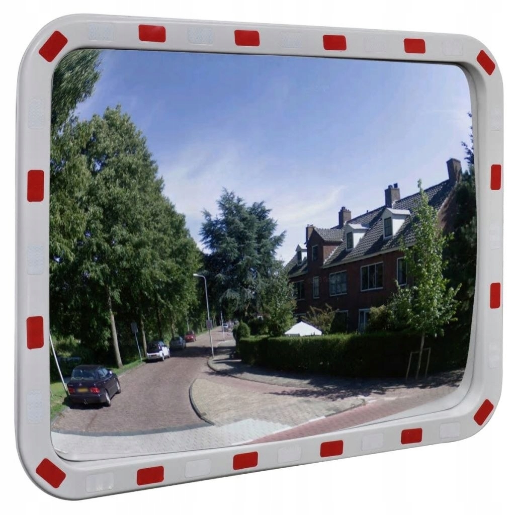 Convex lustro drogowe prostokątne 60 x 80 cm z odb