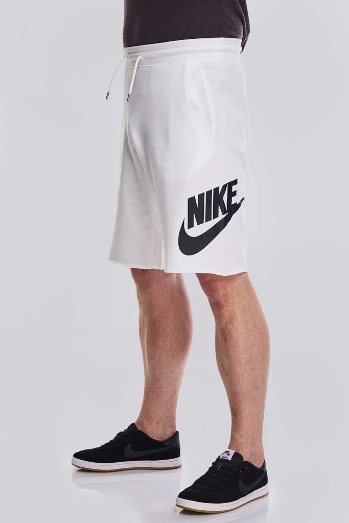 BIAŁE SPODENKI MĘSKIE NIKE SHORT AT5267 100 R-S