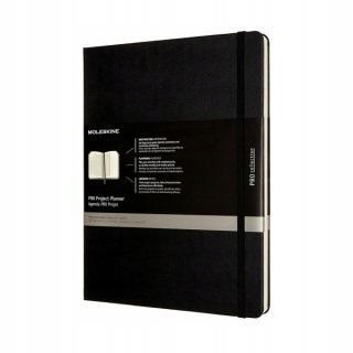 NOTES PRO PLANNER 19X25 TW. CZARNY MOLESKINE