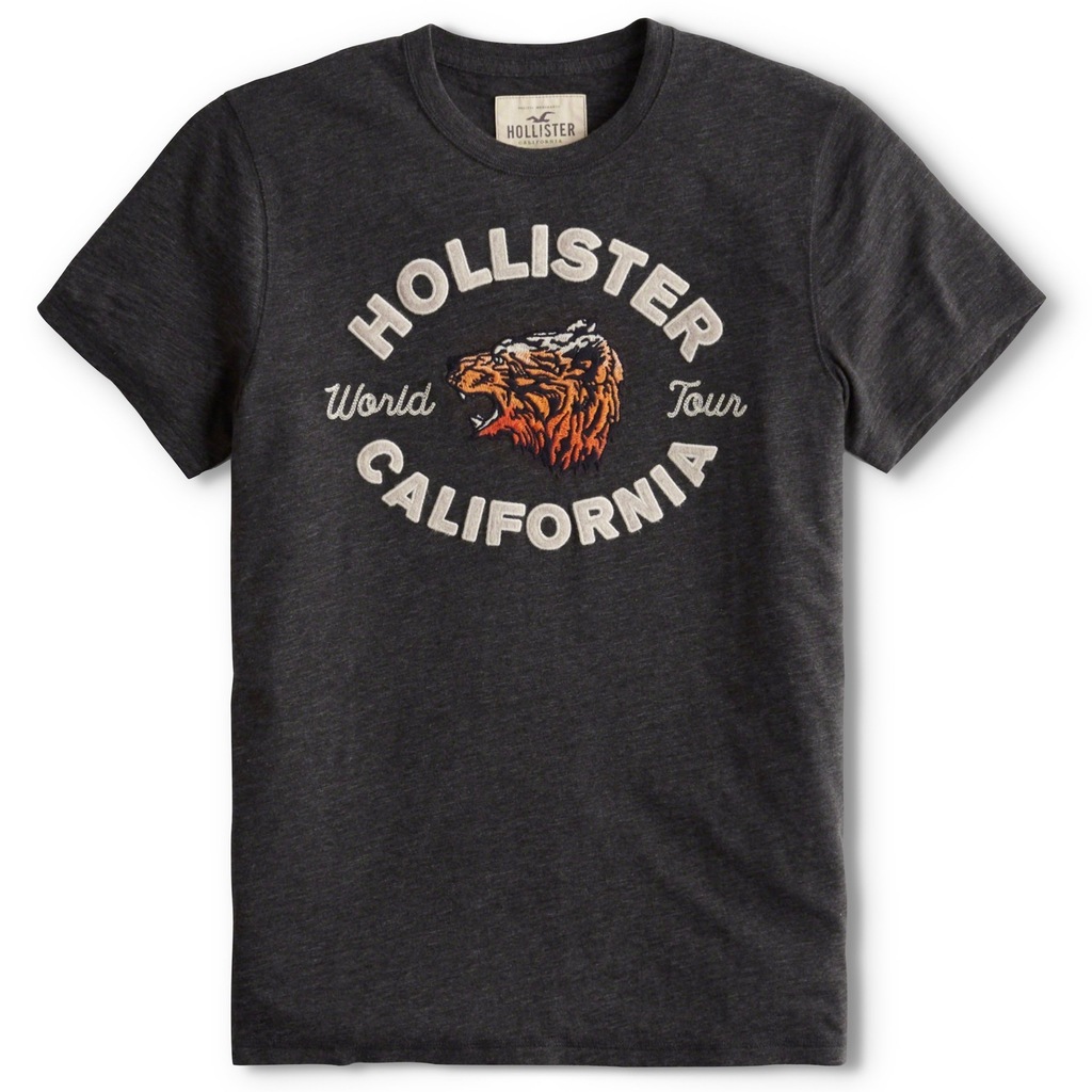 t-shirt męski HOLLISTER by Abercrombie rozmiar M